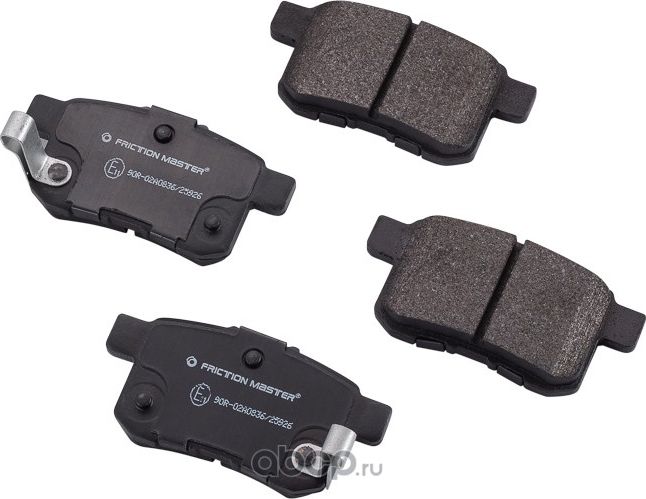 Колодки тормозные дисковые (Frictionmaster). Артикул MKD1336