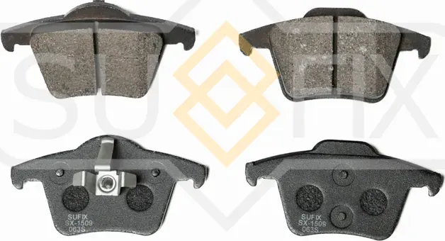 Колодки тормозные дисковые задние правые/левые VOLVO XC90 I (275) 2002-2014 (Sufix). Артикул SX1509