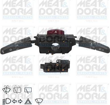 Подрулевой переключатель Meat & Doria для Volkswagen LT II 1996-2006. Артикул 23134