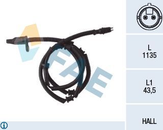 Датчик ABS FAE передний для Renault Master II 1998-2010. Артикул 78056