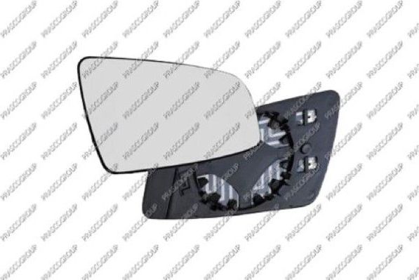 Зеркальное стекло бокового зеркала Prasco левое для Opel Zafira B 2005-2019. Артикул OP7177504