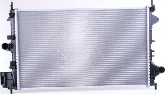 Радиатор охлаждения двигателя Nissens. Артикул 63123