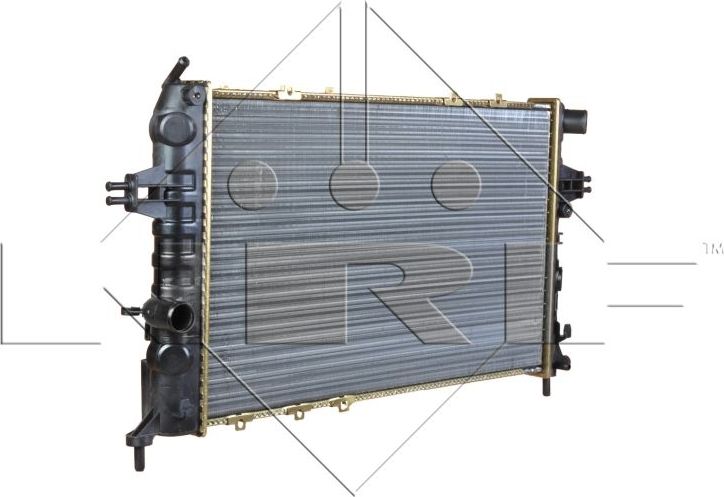 Радиатор охлаждения двигателя NRF (алюминий). Артикул 53898