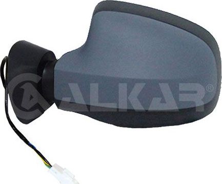 Зеркало боковое Alkar левое для Renault Sandero II 2007-2013. Артикул 6139594