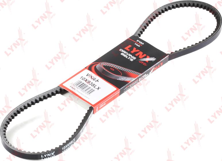 Приводной ремень клиновой LYNXauto. Артикул 10X938LX
