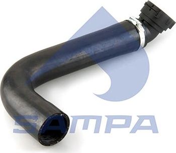 Патрубок радиатора (системы охлаждения) Sampa для IVECO Stralis 2002-2011. Артикул 061.383