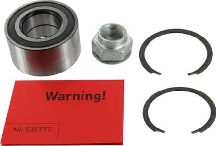 Ступичный подшипник (комплект) SKF передний для Lancia Lybra 1999-2005. Артикул VKBA 6540