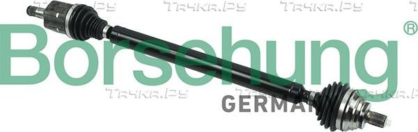 Полуось (привод в сборе, приводной вал) Borsehung передняя правая для Skoda Octavia A5 2004-2013. Артикул B18414