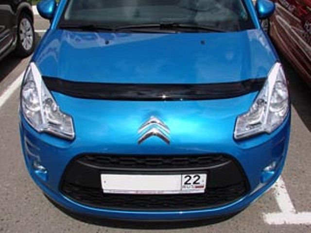 Дефлектор SIM для капота Citroen C3 II хэтчбек 2009-2016. Артикул SCIC3H50912