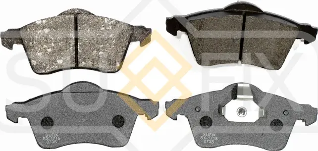 Колодки тормозные передние (Sufix). Артикул SX1715