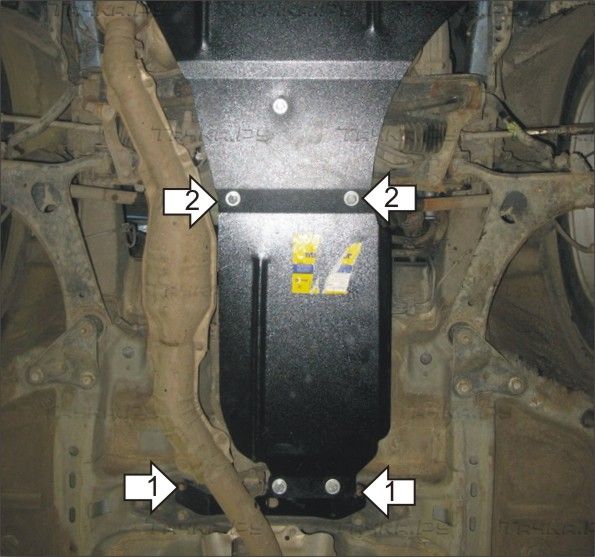Защита Мотодор для АКПП Subaru Legacy IV 2007-2009. Артикул 02224