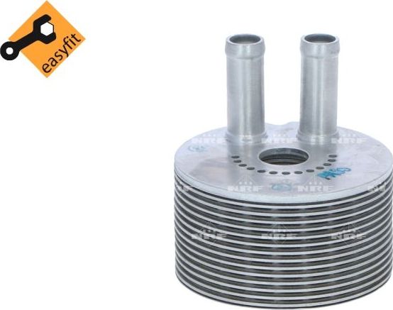 Радиатор масляный (маслоохладитель) для двигателя NRF (алюминий) для Renault Master II 2000-2010. Артикул 31336