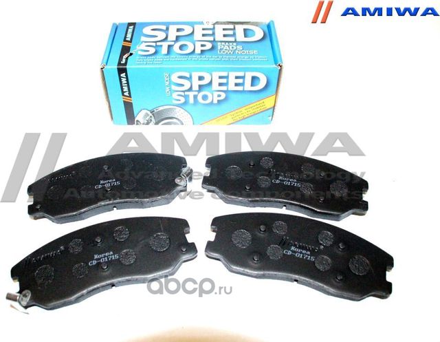 Колодки тормозные передние (Amiwa). Артикул CD01715