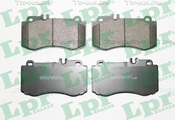 Тормозные колодки LPR. Артикул 05P1592