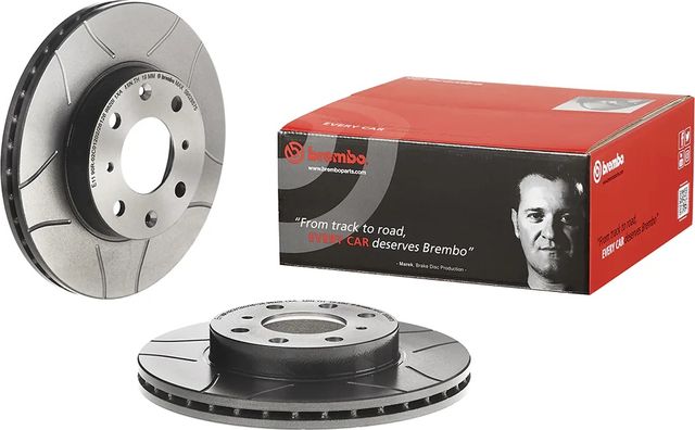 Тормозной диск Brembo MAX передний для Honda Civic VI 1995-2001. Артикул 09.5285.75