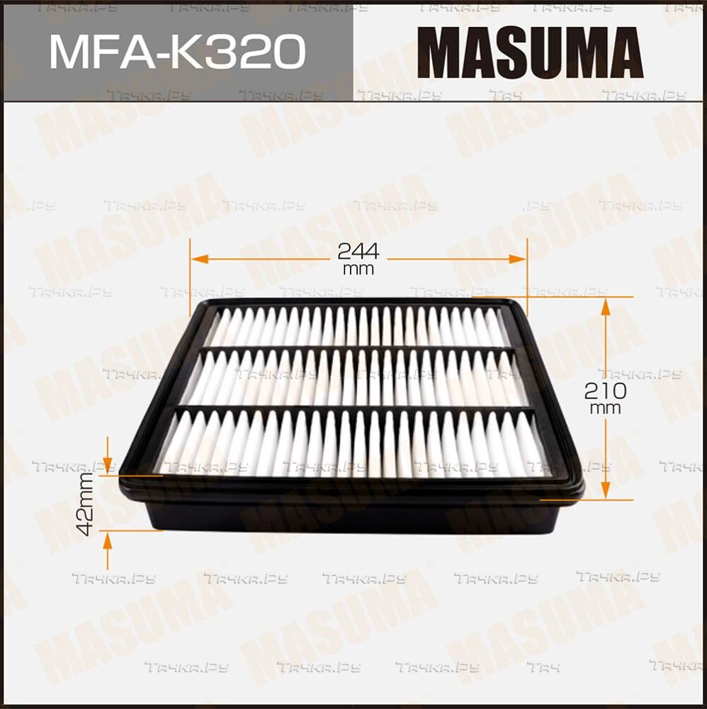 Воздушный фильтр Masuma. Артикул MFA-K320