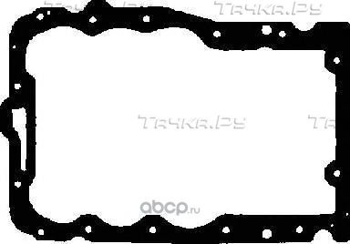 Прокладка маслянного поддона двигателя Glaser для Opel Corsa C 2000-2009. Артикул X54490-01