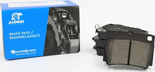 КОЛОДКИ ТОРМОЗНЫЕ ДИСКОВЫЕ ЗАДНИЕ AKNUK MITSUBISHI PAJERO II (V3_W, V2 Aknuk. Артикул BP4186