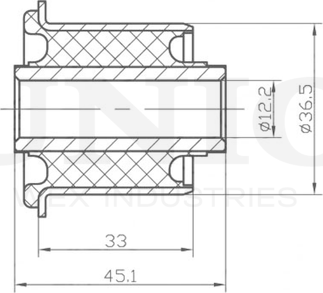 Сайлентблок рычага подвески (Unio). Артикул RMP-20311