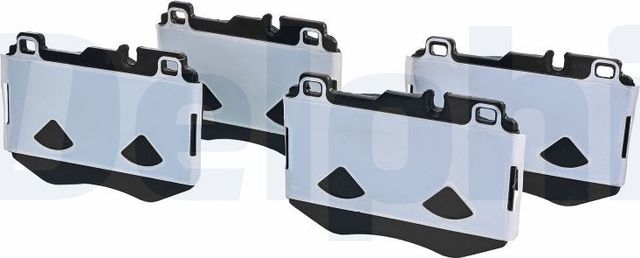 Тормозные колодки Delphi (Low-Metallic). Артикул LP3172