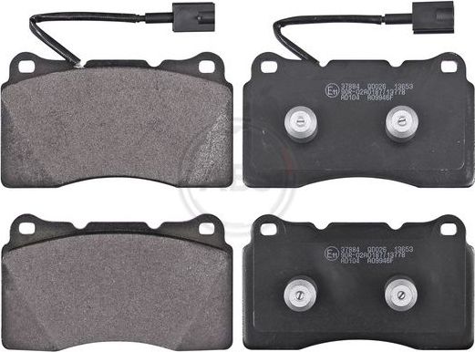 Тормозные колодки ABS передние для Alfa Romeo Giulietta III 2010-2012. Артикул 37884