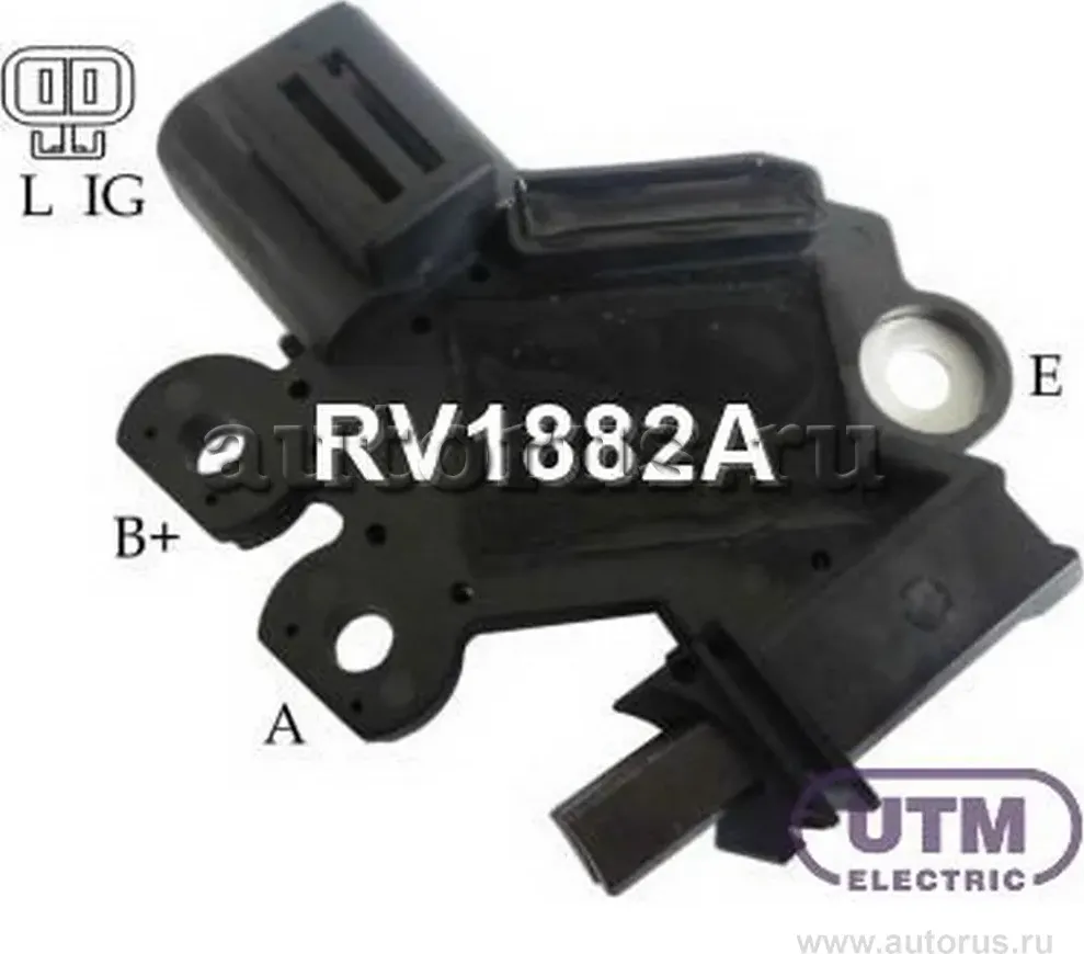 Регулятор генератора (UTM). Артикул RV1882A