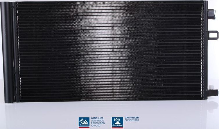 Радиатор кондиционера (конденсатор) Nissens (алюминий). Артикул 940381