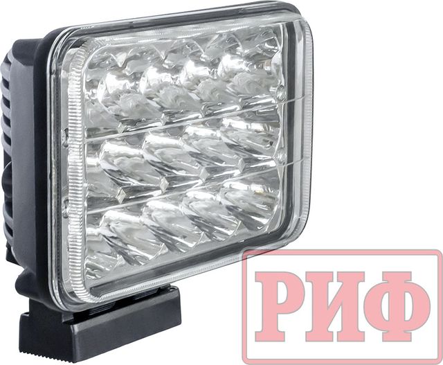 Фара водительского света РИФ 178 мм 45W LED. Артикул SM-7045-RSA