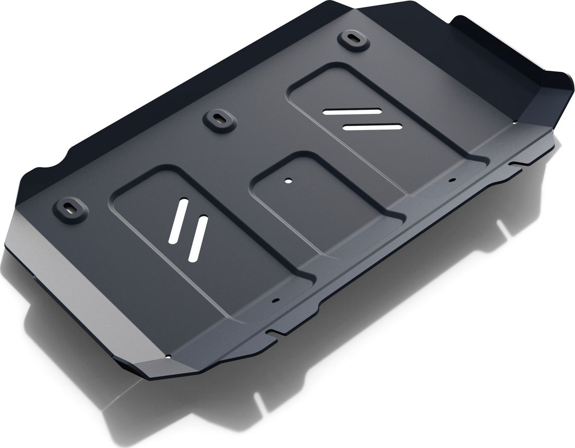 Защита АвтоБРОНЯ для радиатора Foton Tunland 4WD 2017-2026. Артикул 111.04401.1