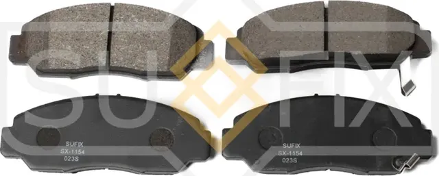 Колодки тормозные передние (Sufix). Артикул SX1154