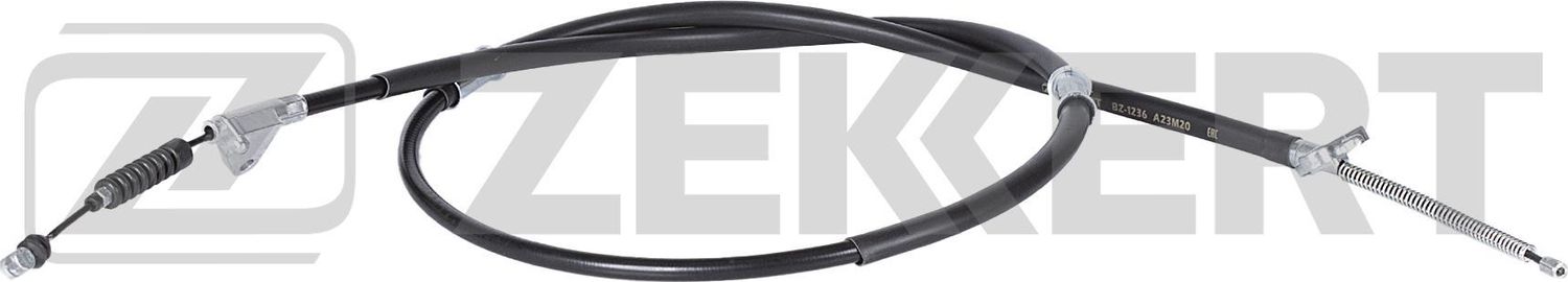 Трос ручника (тросик ручного тормоза) Zekkert. Артикул BZ-1236