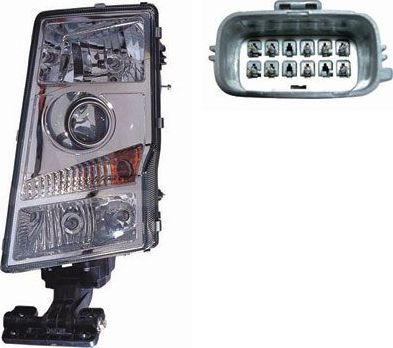 Фара передняя основная Alkar левая для Volvo  FMX 2001-2008. Артикул 9804025