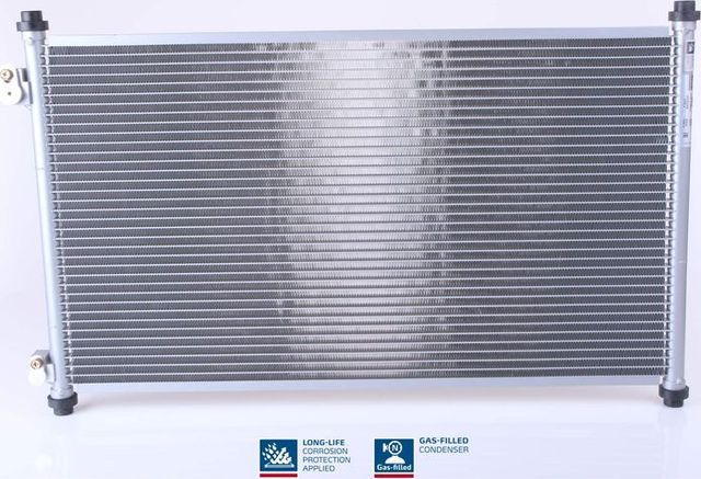 Радиатор кондиционера (конденсатор) Nissens (алюминий) для Honda Civic VII 2001-2005. Артикул 94733