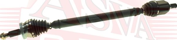 Полуось (привод в сборе, приводной вал) Asva. Артикул KADR-JF20AT