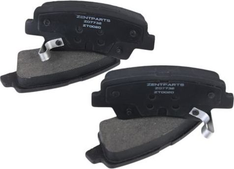Тормозные колодки Zentparts. Артикул Z07732
