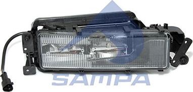 Фара противотуманная Sampa правая для MAN M2000 1995-2005. Артикул 022.040