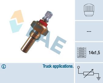 Датчик температуры охлаждающей жидкости FAE. Артикул 30130