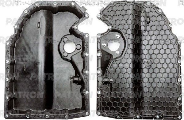 Масляный поддон картера двигателя Patron для Volkswagen Golf VII 2013-2026. Артикул POC103
