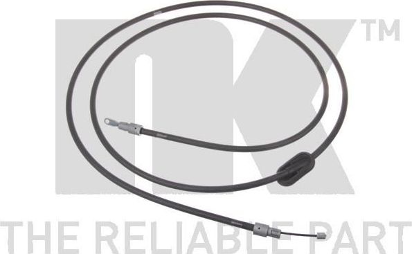 Трос ручника (тросик ручного тормоза) NK передний для Mercedes-Benz CLC-Класс 2008-2011. Артикул 903351