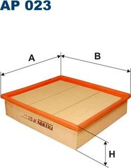 Воздушный фильтр Filtron. Артикул AP 023