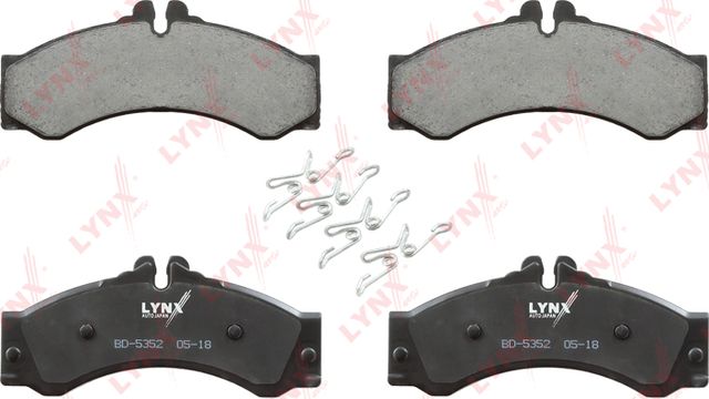 Тормозные колодки LYNXauto. Артикул BD-5352