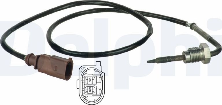 Датчик температуры выхлопных газов Delphi. Артикул TS30037