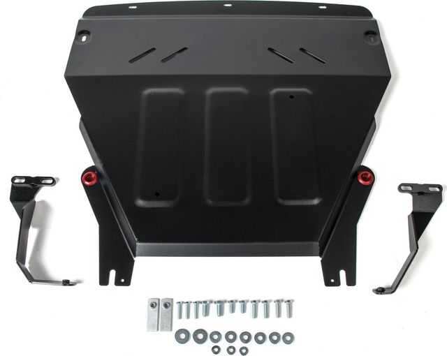 Защита АвтоБРОНЯ для картера и КПП Ford EcoSport I рестайлинг 2017-2026. Артикул 111.01870.1