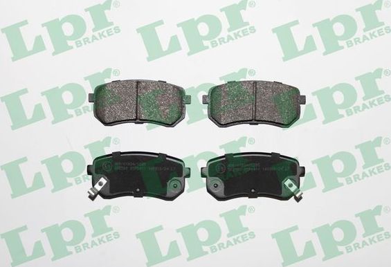 Тормозные колодки LPR. Артикул 05P1411