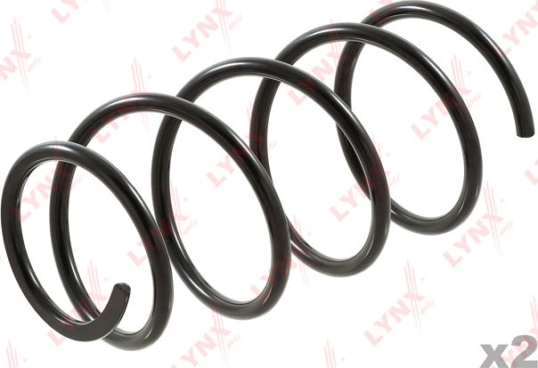 Пружина подвески LYNXauto передняя для Toyota Camry 30 (V30, XV30) 2001-2003. Артикул SC-2008