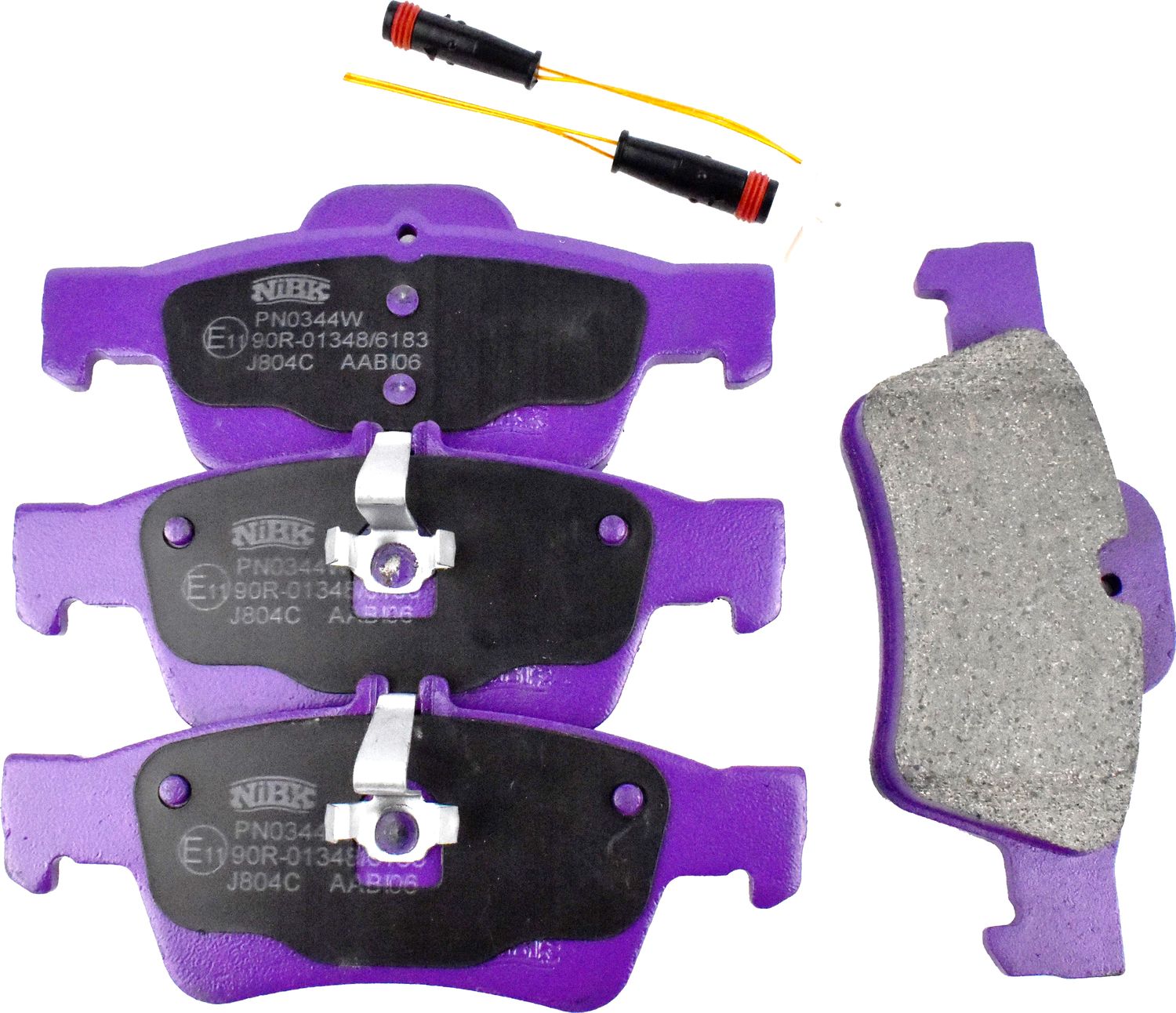 Тормозные колодки NiBK. Артикул PN0344W