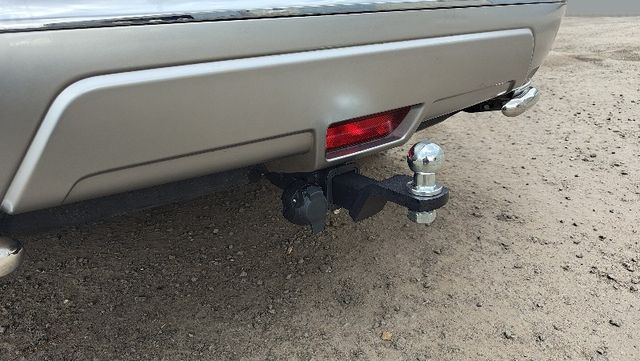 Фаркоп ТСС оцинкованный под американский квадрат для Nissan X-Trail T33 2022-2026 (нерж. шар). Артикул TCU00411N