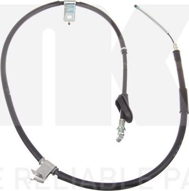 Трос ручника (тросик ручного тормоза) NK. Артикул 903413