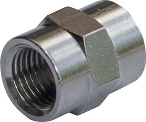 Соединение Camozzi 1/4 мама - 1/4 мама. Артикул 2543 1/4