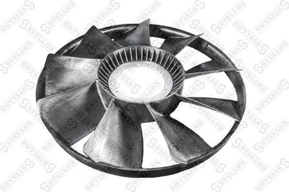 81-27205-SX_крыльчатка вентилятора !9 лопастей/ MAN, MAZ-MAN (Stellox) Stellox. Артикул 81-27205-SX